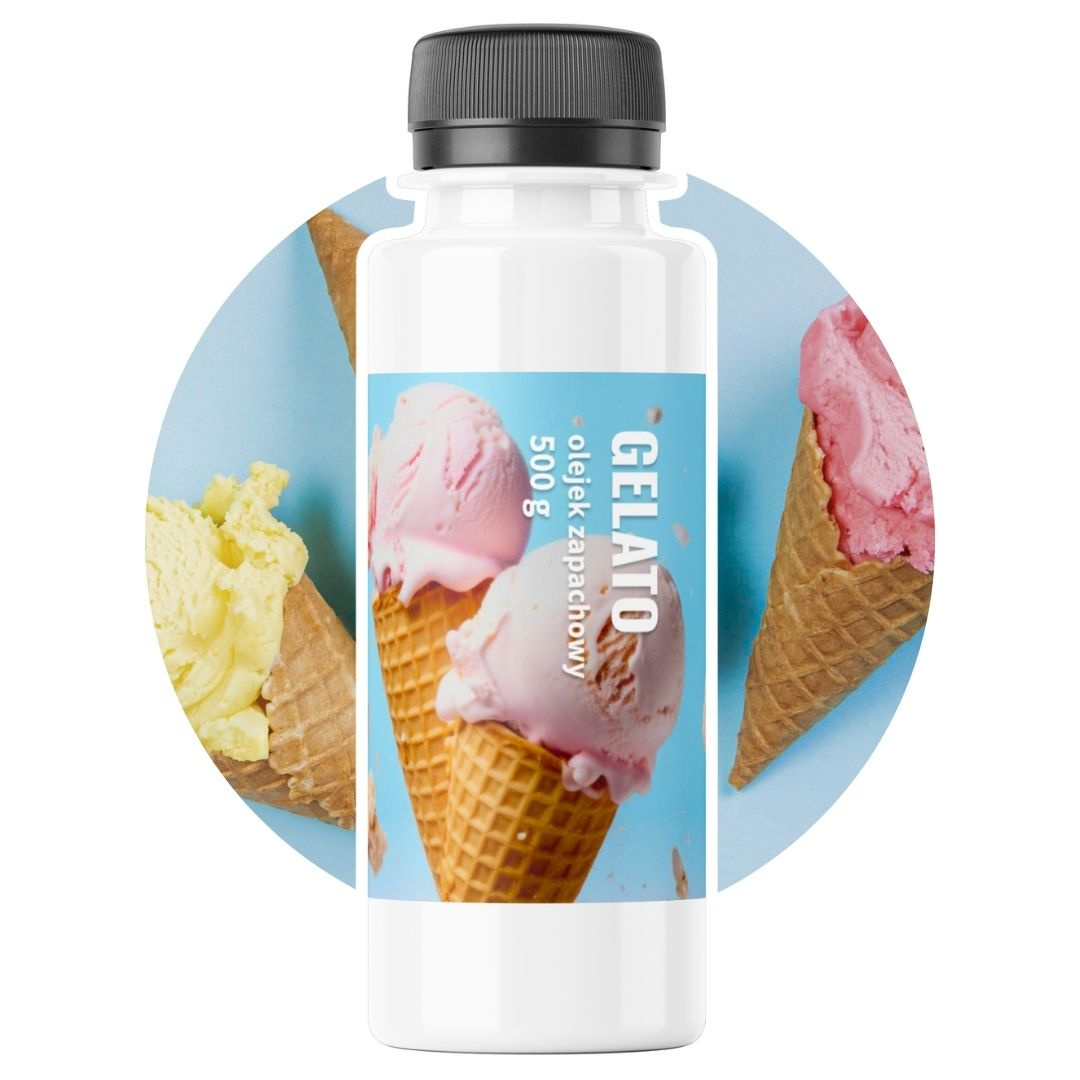 Vonný olej na zmrzlinu Gelato pro mýdlové svíčky s vůní léta 500 g