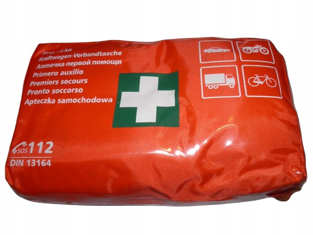 APTECZKA SAMOCHODOWA SASZETKA DIN 13164