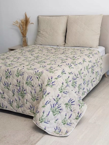 Lniana Prešívaná Prikrývka Len (farby, veľkosti) Poľská výroba