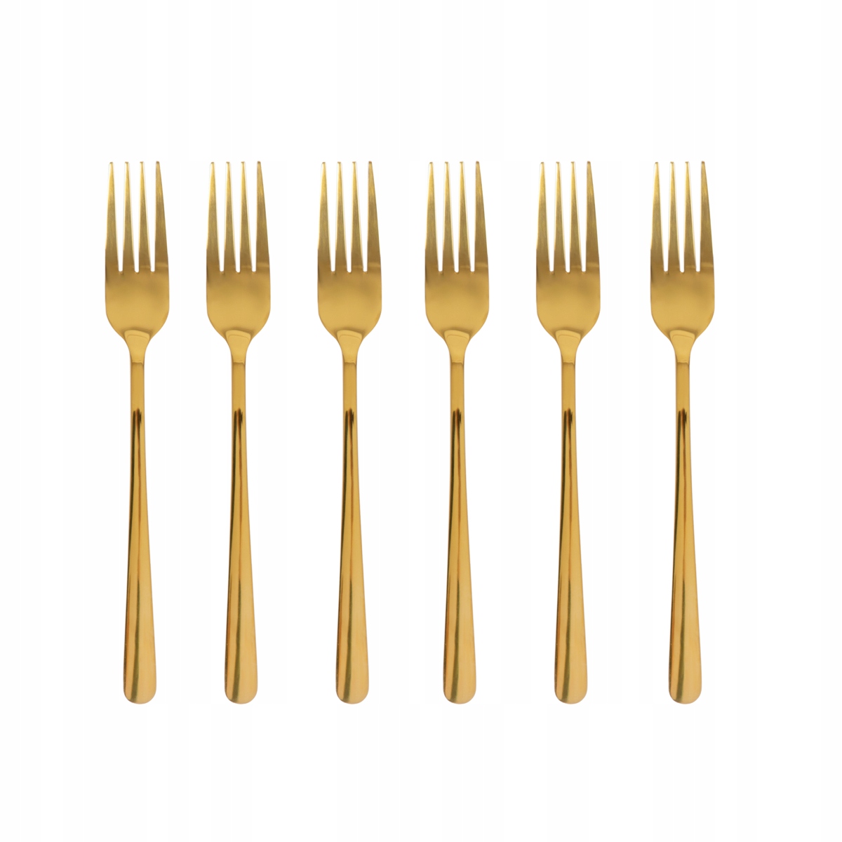 Zestaw komplet sztućców LUGANO sztućce ZŁOTE 24elementów na 6 osób Stan opakowania oryginalne