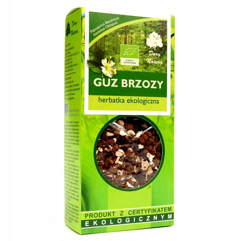 

Herbatka guz brzozy Bio Dary Natury 50g