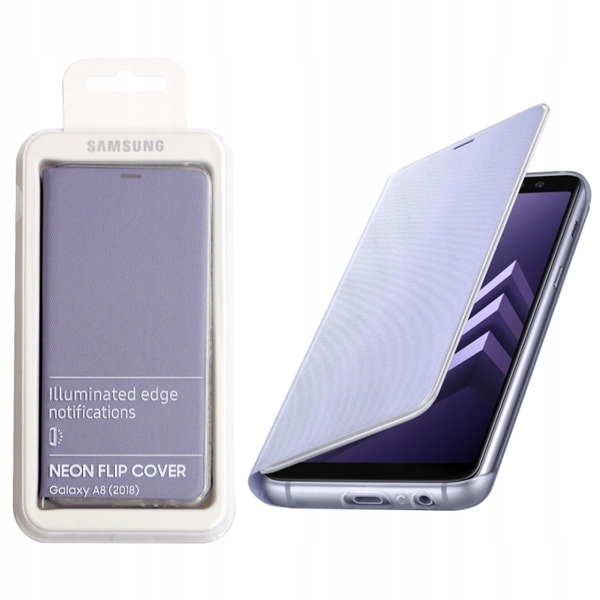 

Samsung A8 2018 A530 Oryginał Pokrowiec Etui Neon