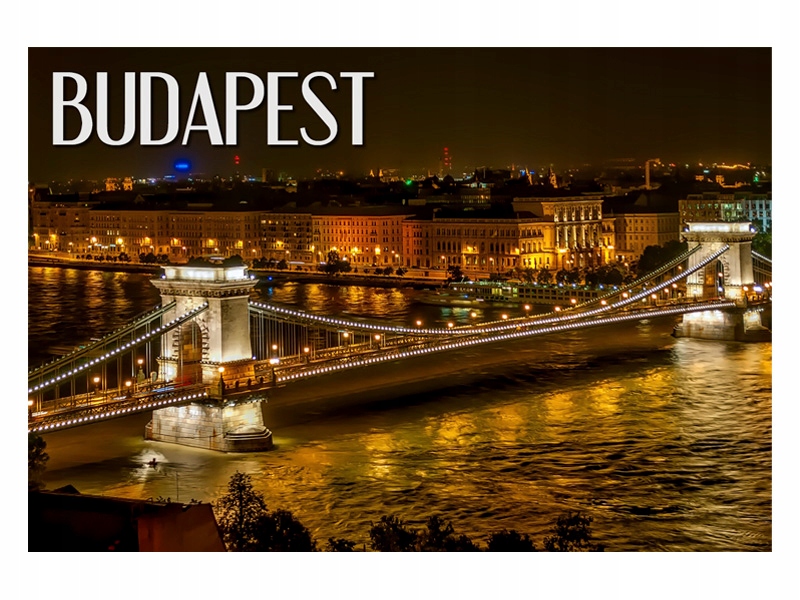 

Budapeszt Most Łańcuchowy Magnes na lodówkę