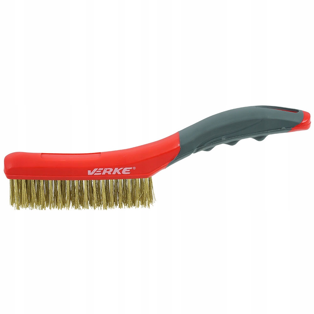 SZCZOTKA DRUCIANA STALOWA RĘCZNA MOSIĘŻNA 4-RZĘDOWA DO RDZY METALU FARBY Kod producenta V05281