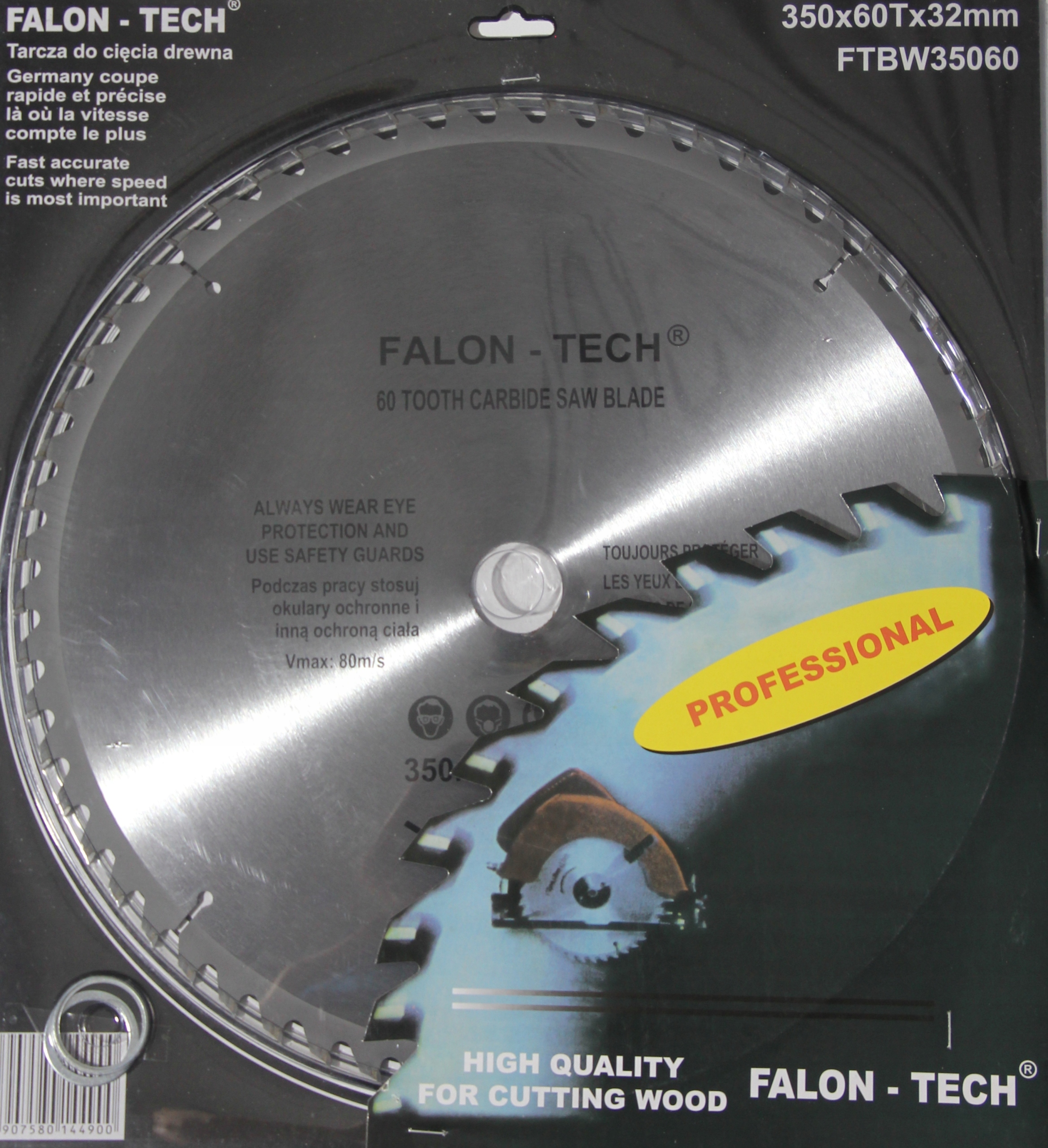 

Tarcza do drewna Falon-Tech FTBW35060 350x32 mm