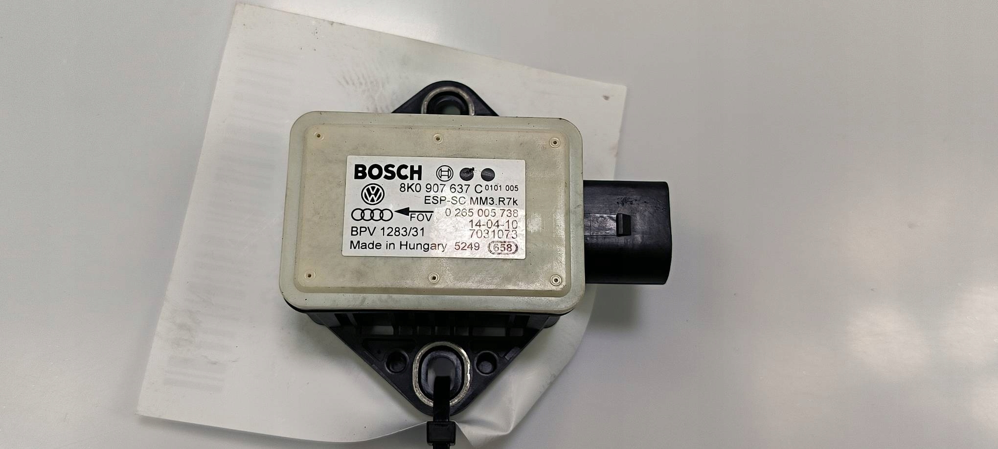 modul Sensor ESP 8K0907637C AUDI A5 8TA