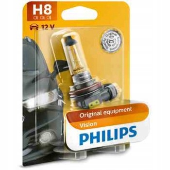 

Philips Żarówka H8 Vision +30% więcej światła