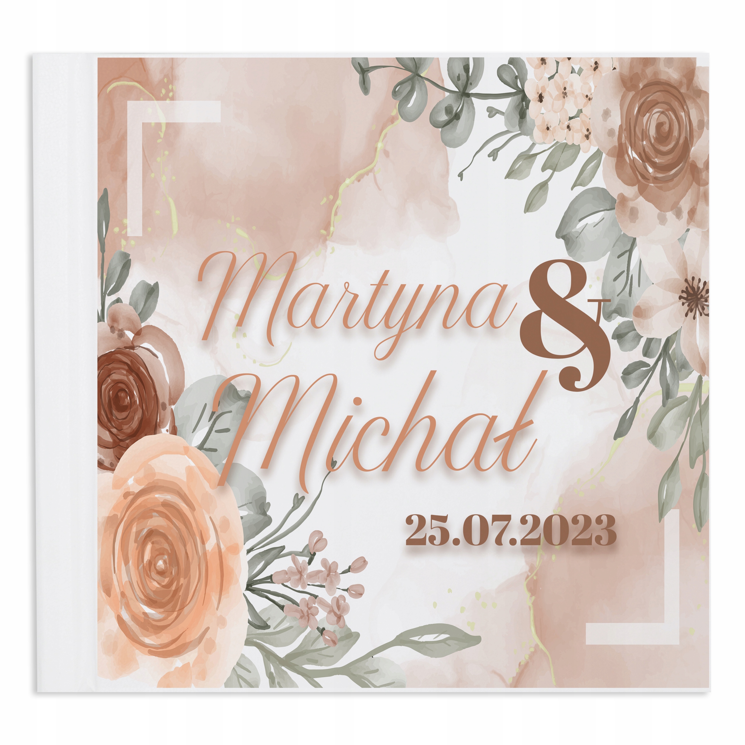 Album Černý Dárek k Svatba Svatební Hostina Výročí Vaše Jména Vzory