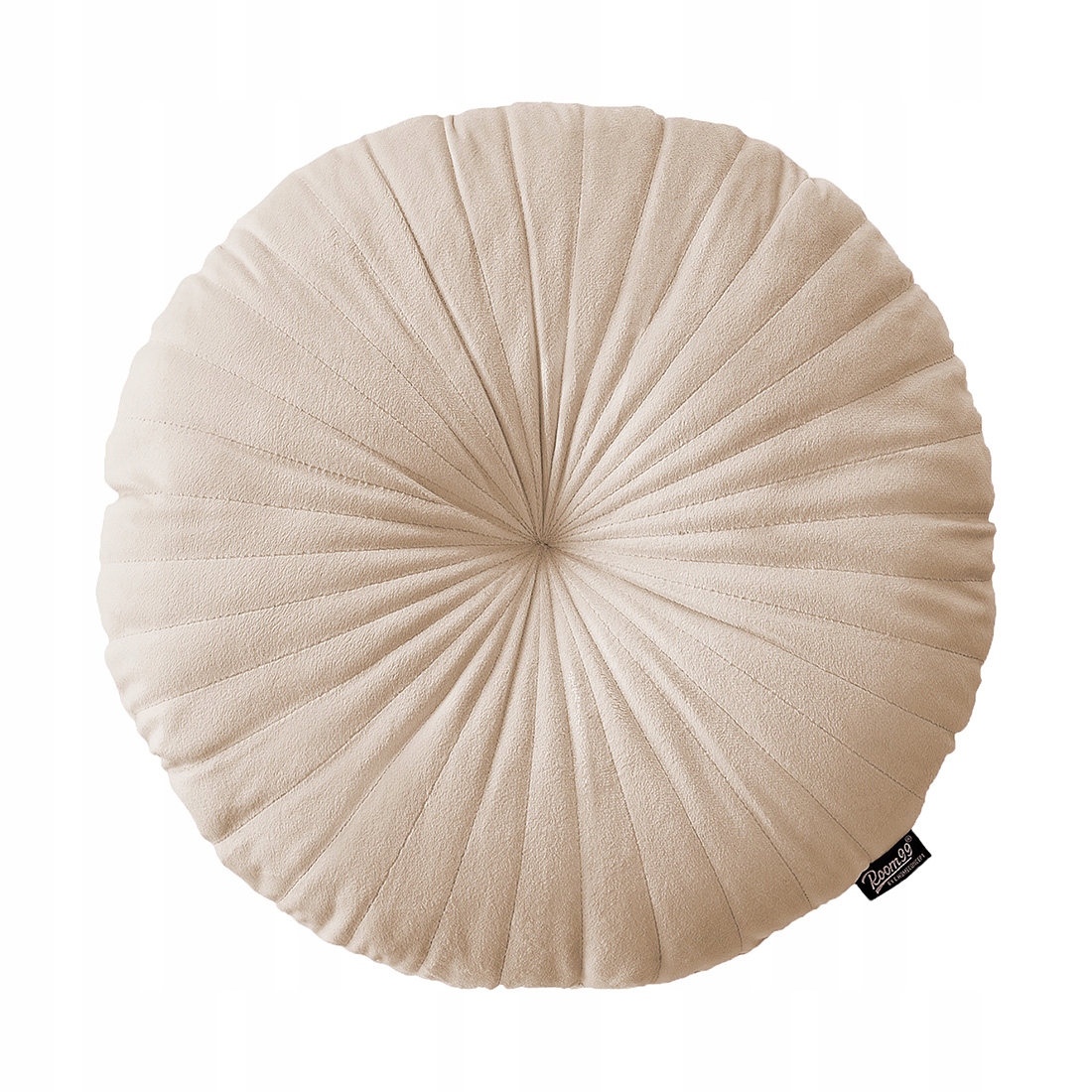 

Poduszka dekoracyjna ozdobna kremowa Milou okrągła