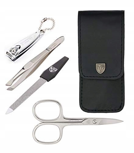 Drei Schwerter Sada na manikúru nehtů Černá Pouzdro