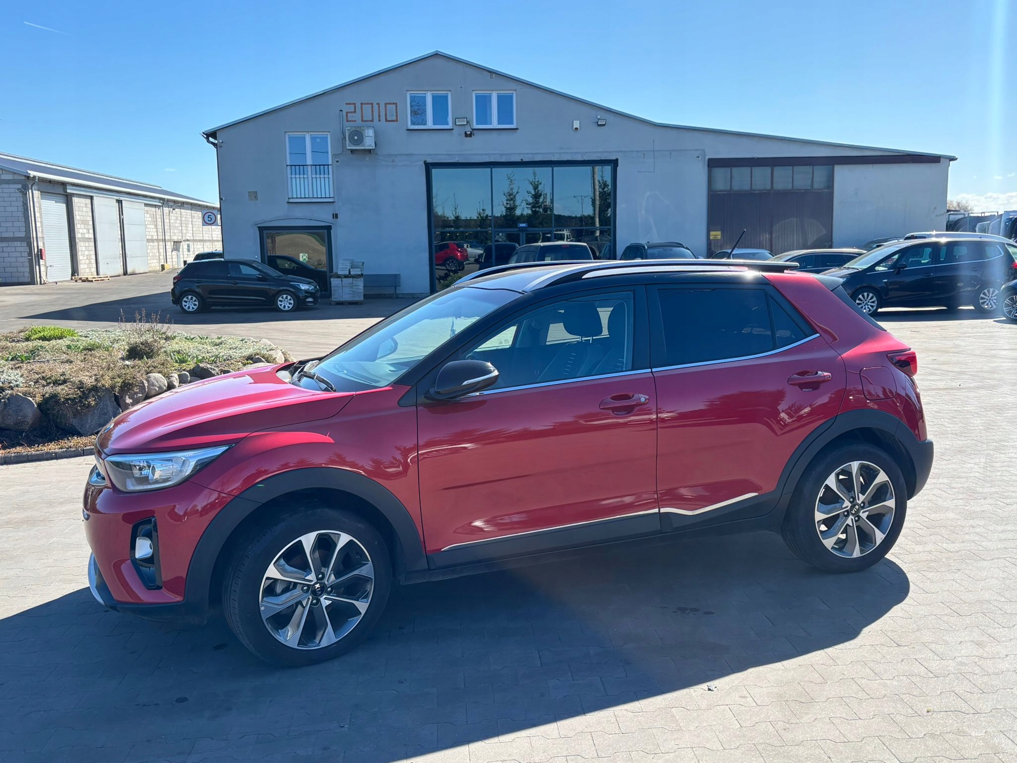 rear panel KIA STONIC 2018 LAKIER BEG