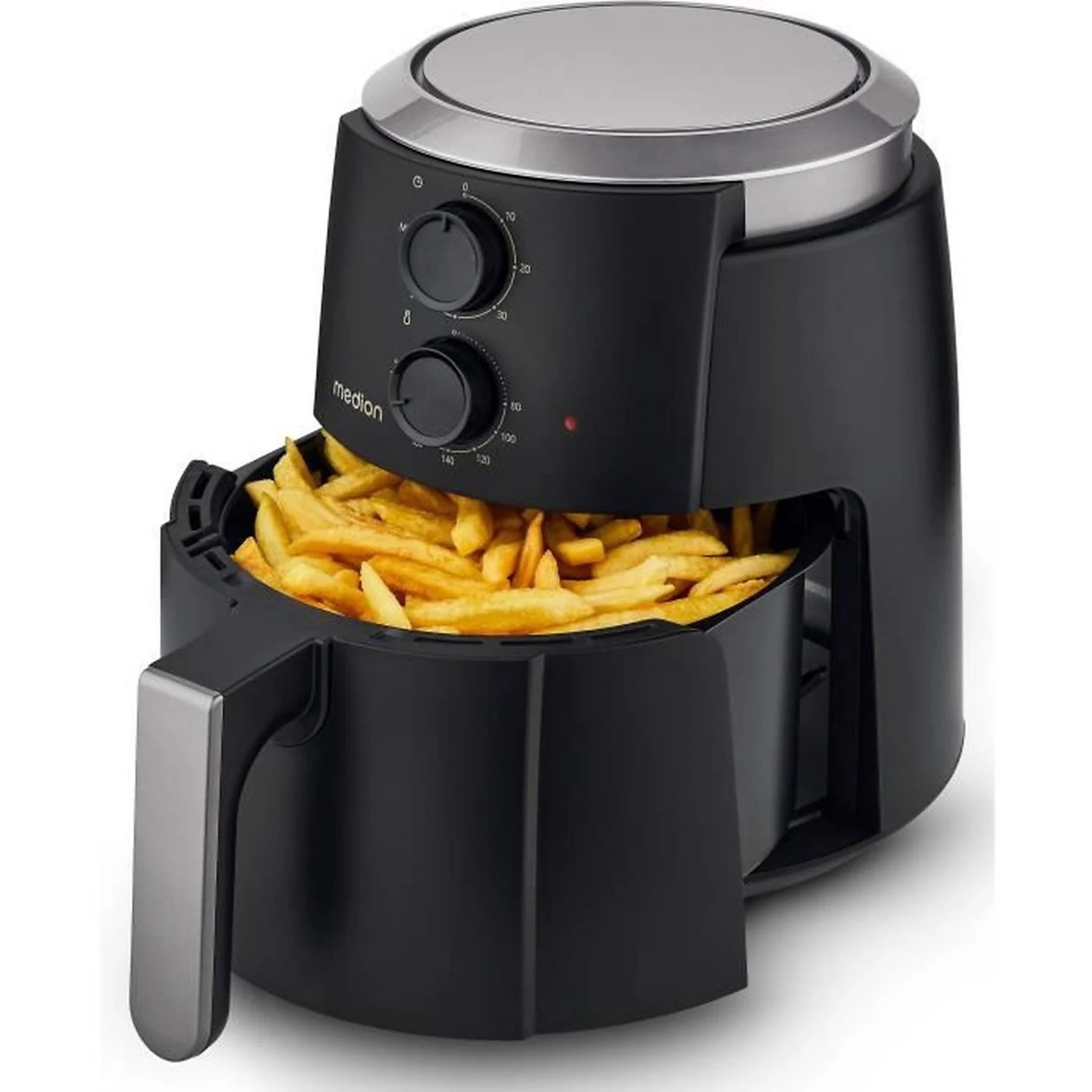 Dobrá Horkovzdušná Fritéza 1500 W 4,7 L Led Panel 200 C Air Frier