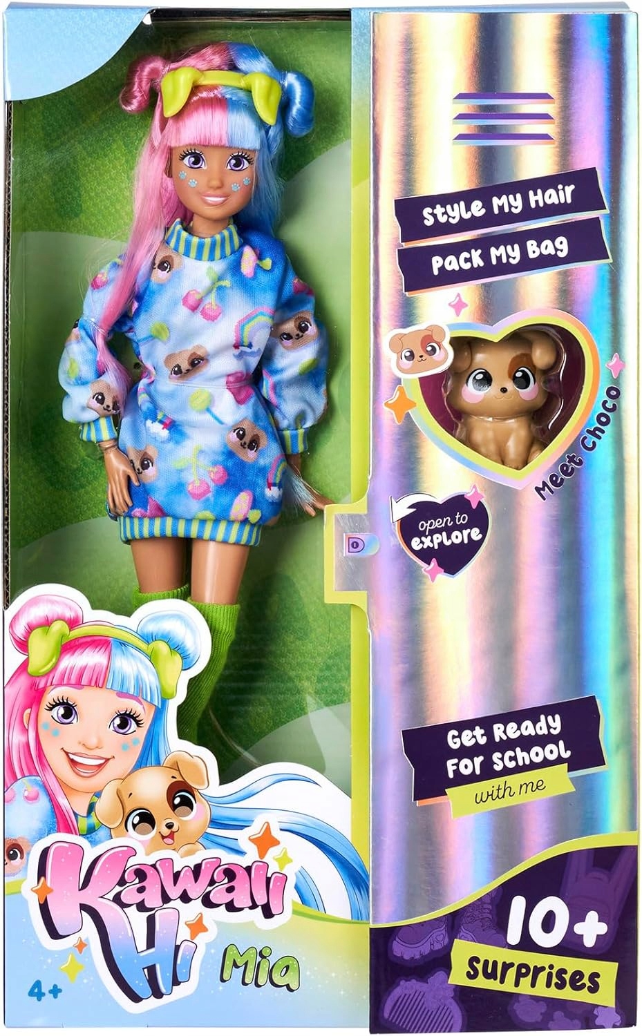 Lalka Modowa Kawaii Lucy 26 CM Z Akcesoriami Do Stylizacji
