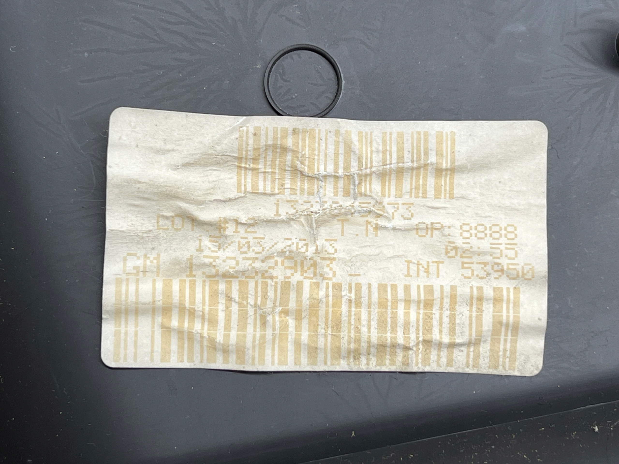 OPEL CORSA D side upholstery door right front 5D 13232903