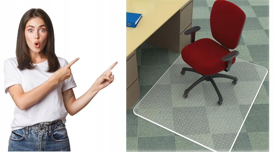 Mata podłogowa Q-connect na dywany 150x116cm