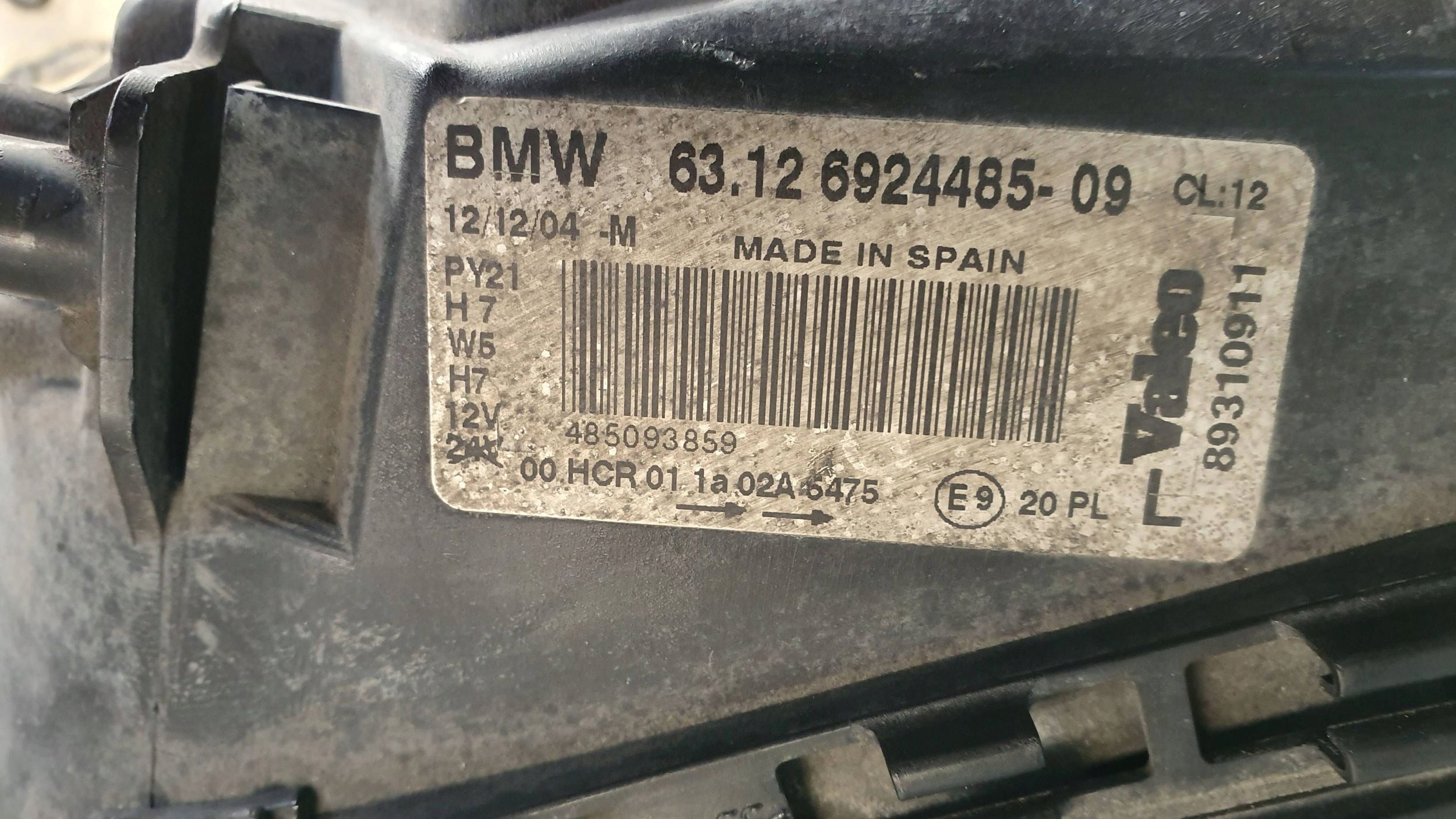 light front left BMW 1 E87 04- 6924485