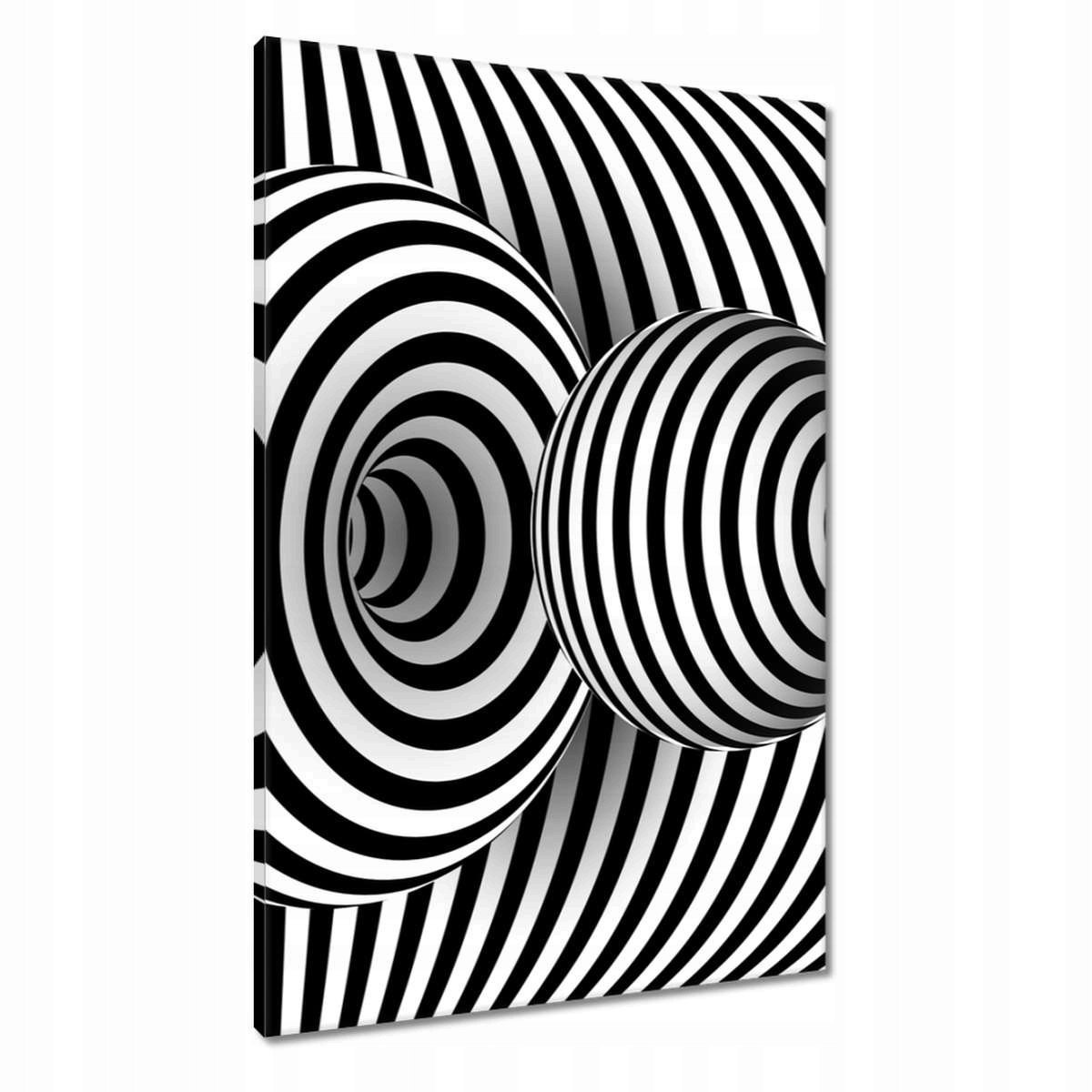 Obrazy 60x90 Abstrackja černobílá