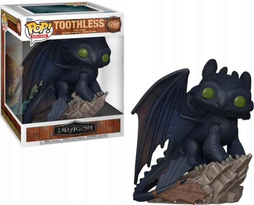Funko Pop! How To Train Your Dragon Deluxe 1792 Toothless Szczerbatek
