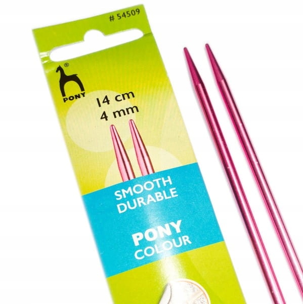 Końcówki Drutów 4MM 14CM Pony 54509 Do Łączenia Ży