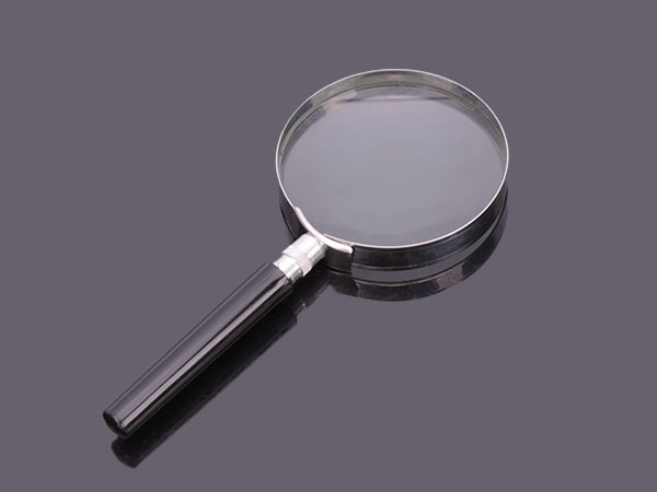 LUPA 50 MM LUPA KLASYCZNA SZKŁO POWIĘKSZAJĄCE METAL Stan opakowania oryginalne