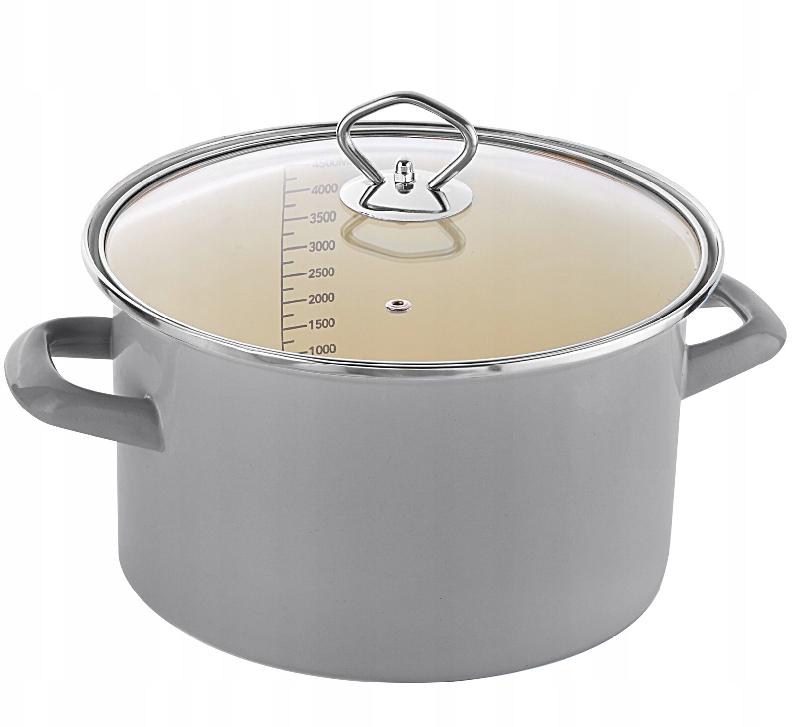 GARNEK EMALIOWANY Z POKRYWKĄ 4,5L CERAFLON