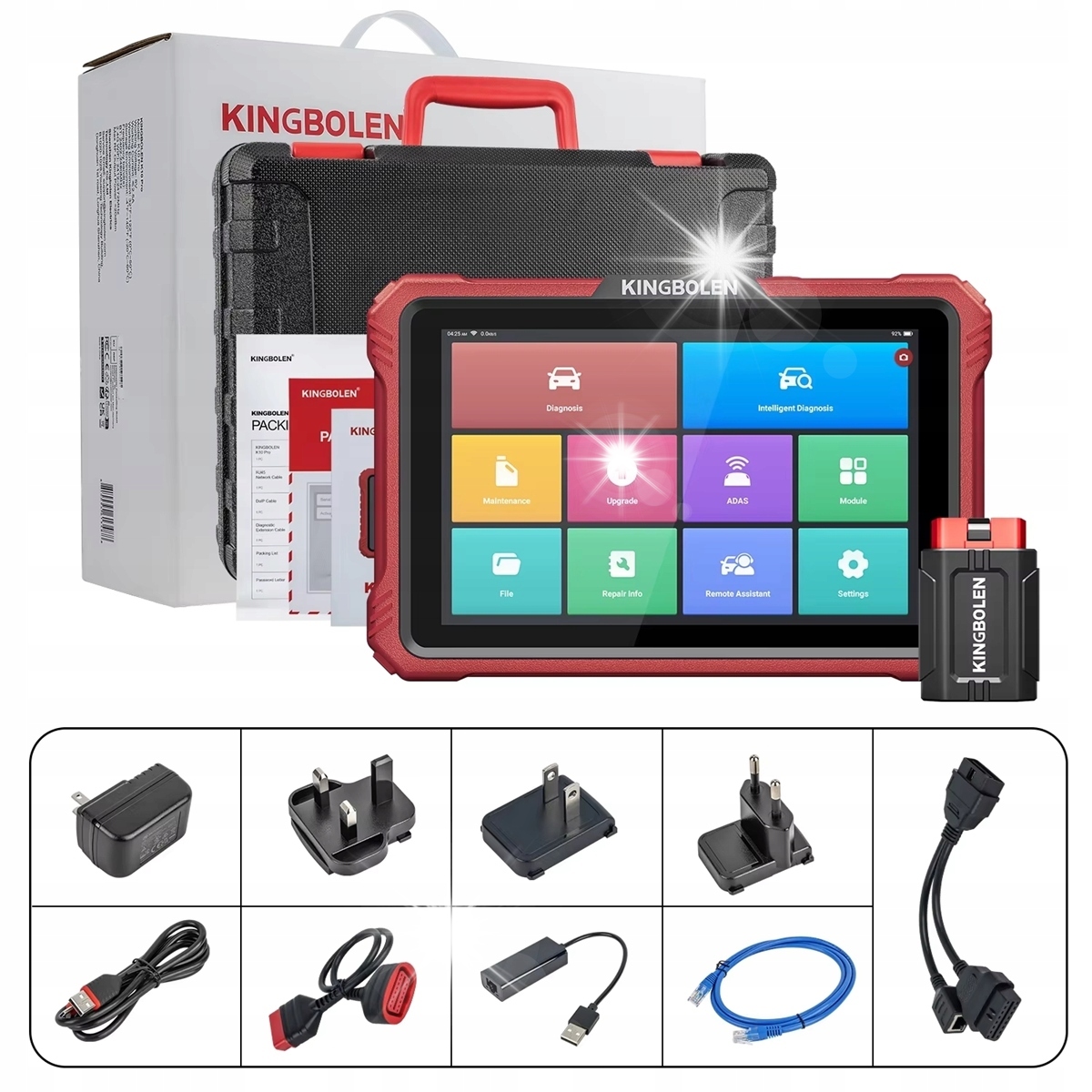 Kingbolen K10 Pro DoIP OBD2 Diagnostické Rozhranie 40 Funkcií j.PL