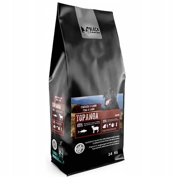 Levně Krmivo pro psy Black Canyon Topanga Tuňák a jehněčí 14 kg