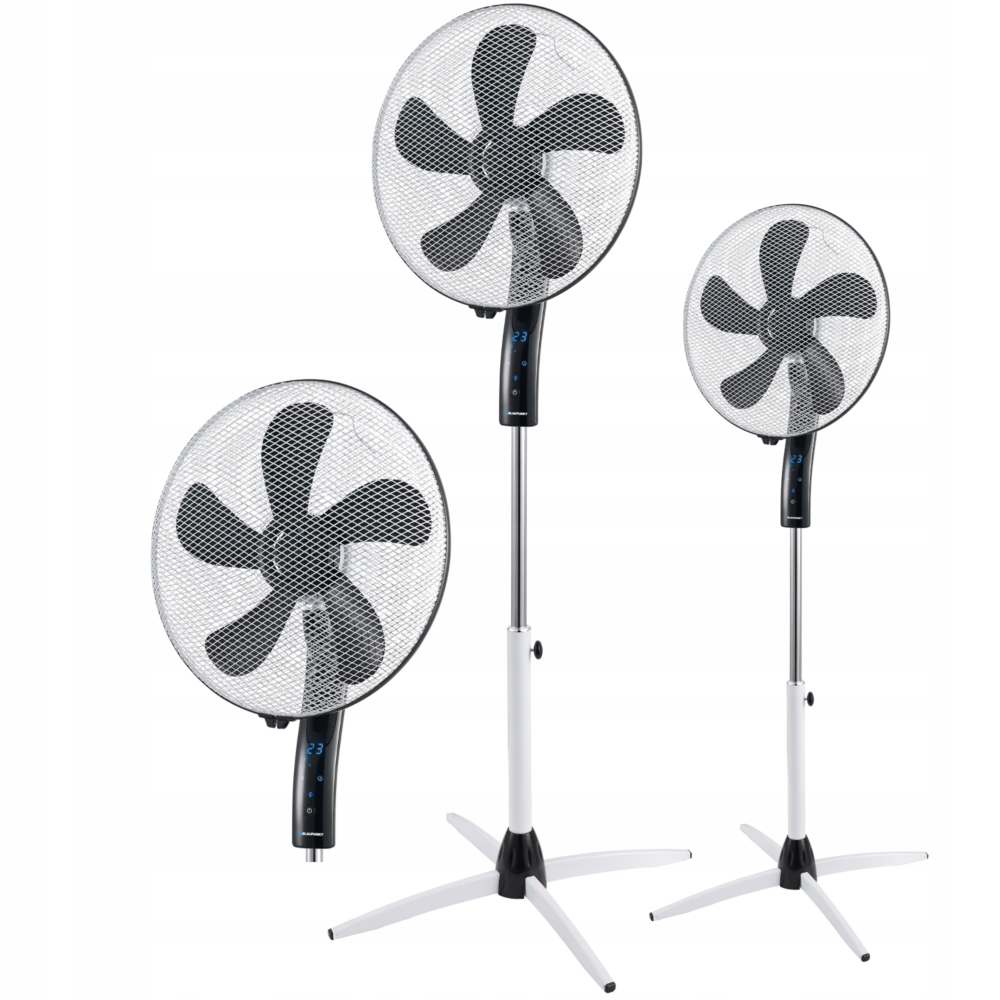 Stojanový ventilátor Blaupunkt ASF701 55W 40 cm Diaľkový Ovládač Časovač 3 režimy