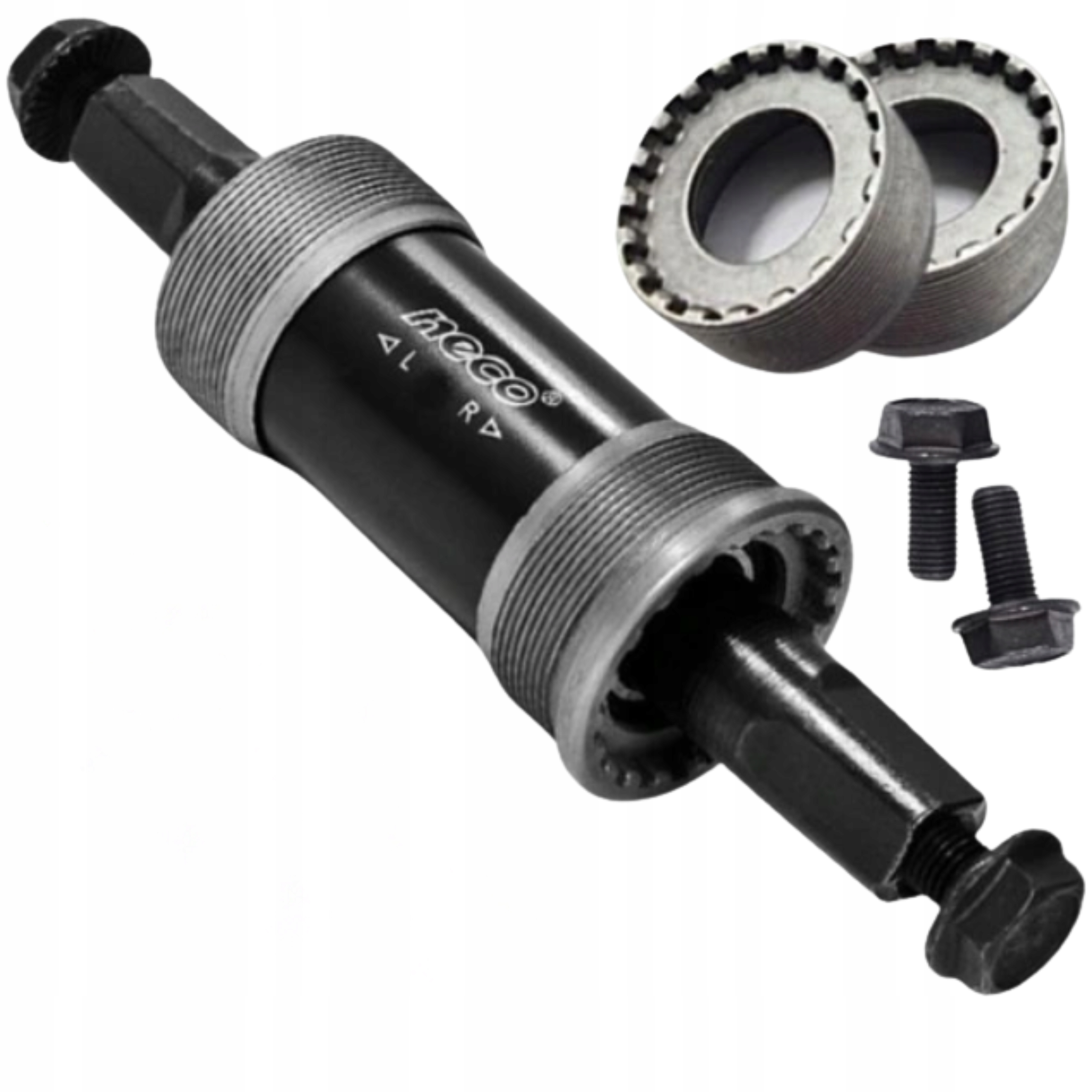 Suport rowerowy Neco B910 Bsa 73 mm 122,5 mm Na kwadrat