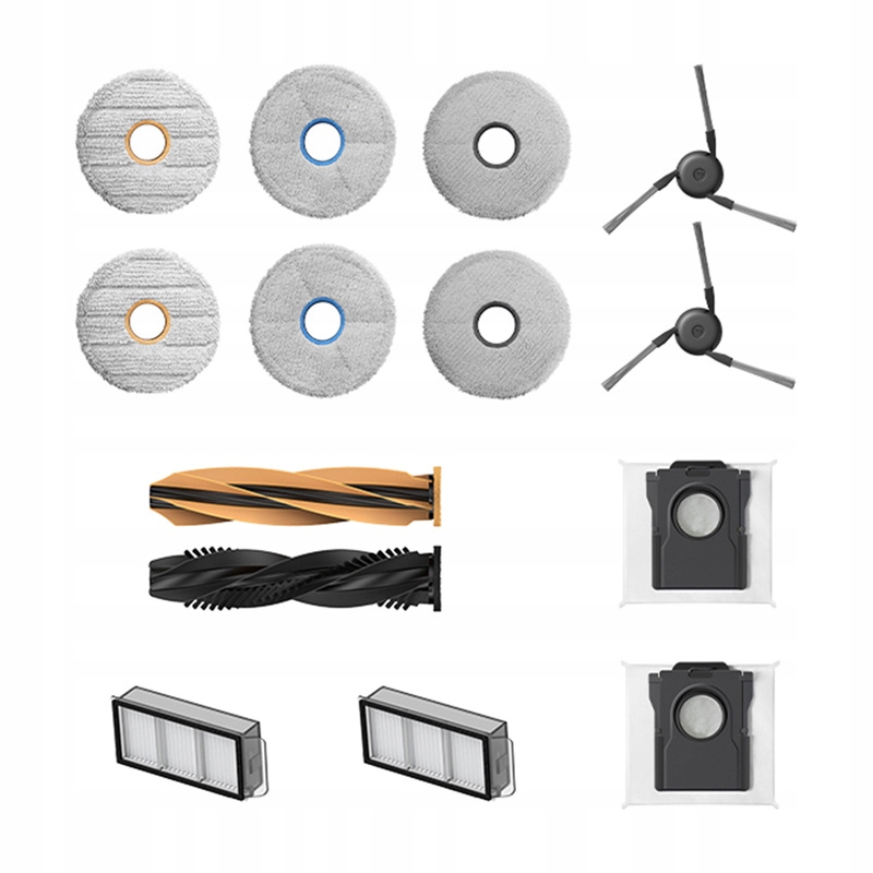 Dreame Matrix10 Ultra Zestaw Akcesoriów Szczotki Filtry Worki Pady Mop