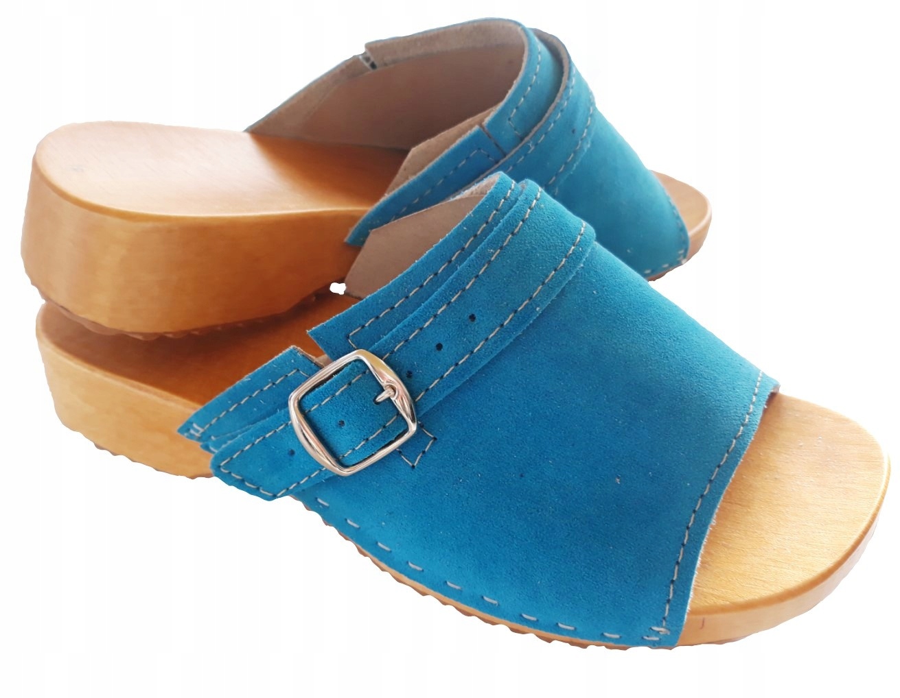 Klapki medyczne DREWNIAKI chodaki !1klamKWIAT 41