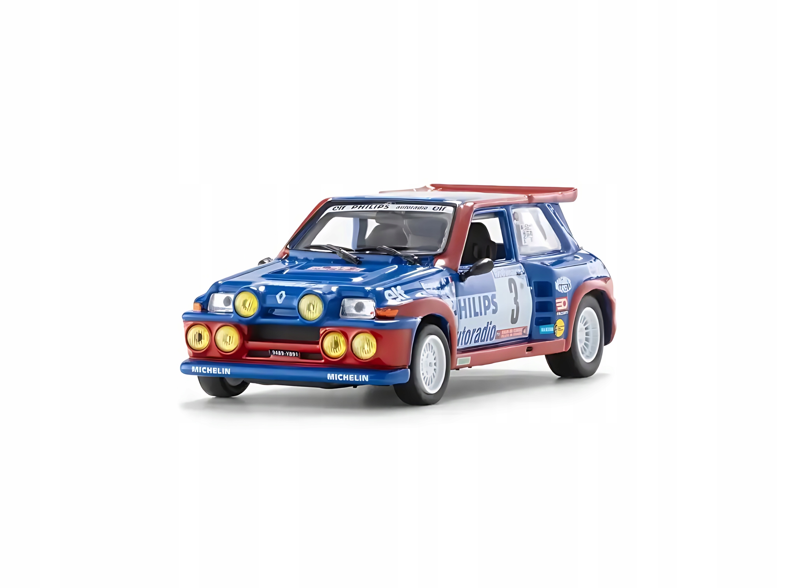 NOWY MODEL 1:43 RENAULT 5 MAXI TURBO PHILIPS 1985 ORYGINAŁ • Cena
