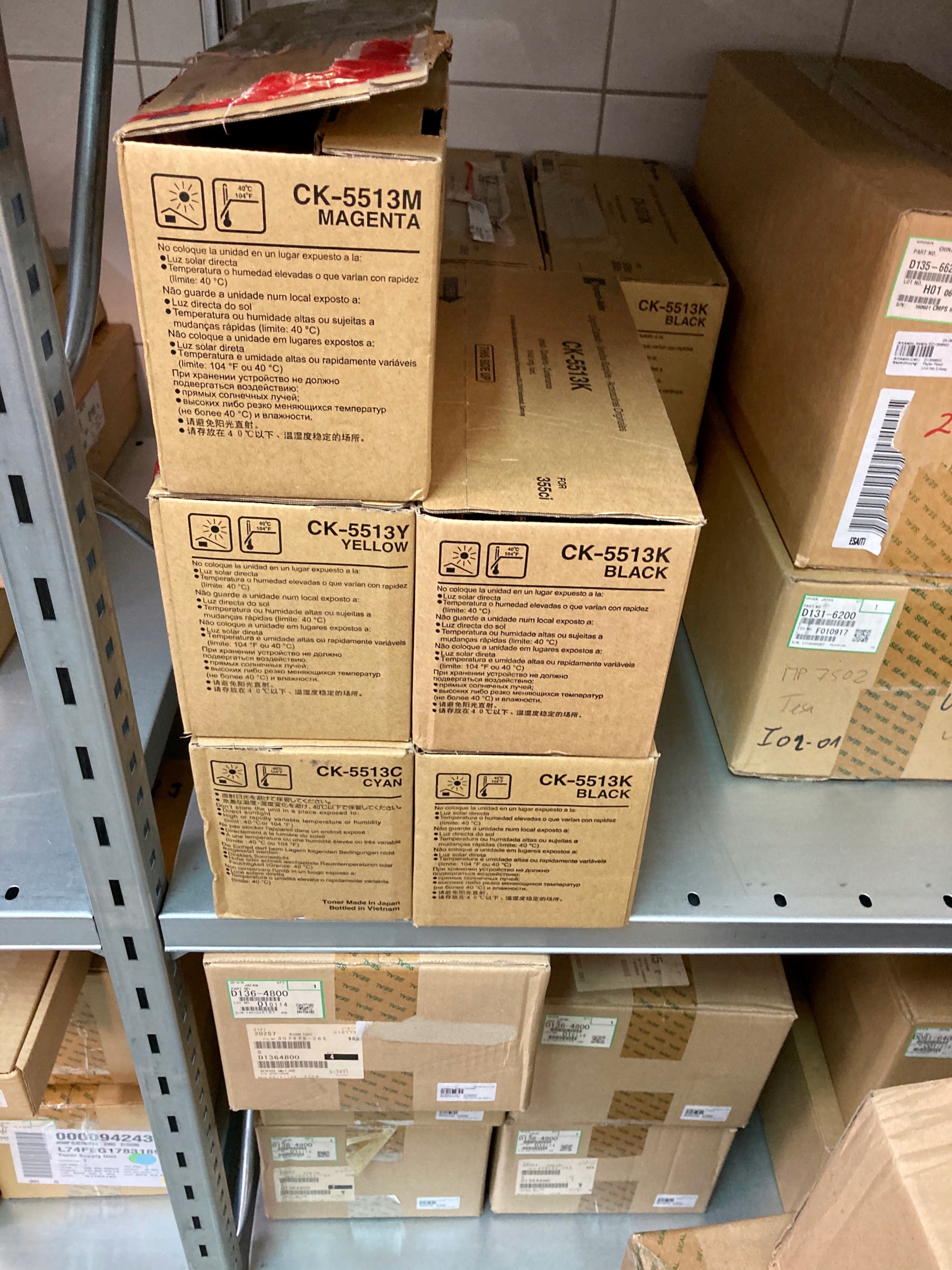 Toner Triumph Adler CK-5513M Magenta pro TA355Ci 1T02VMBUT0 Originál