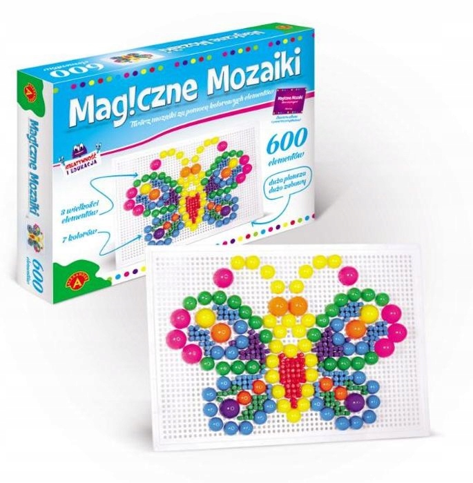 

Magiczne Mozaiki 600 el. Twórz Baw Się Alexander