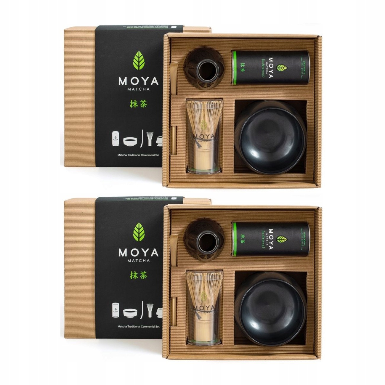 2x Zestaw ceremonialny do Matchy Dobu z herbatą 30g i czarką Moya Matcha