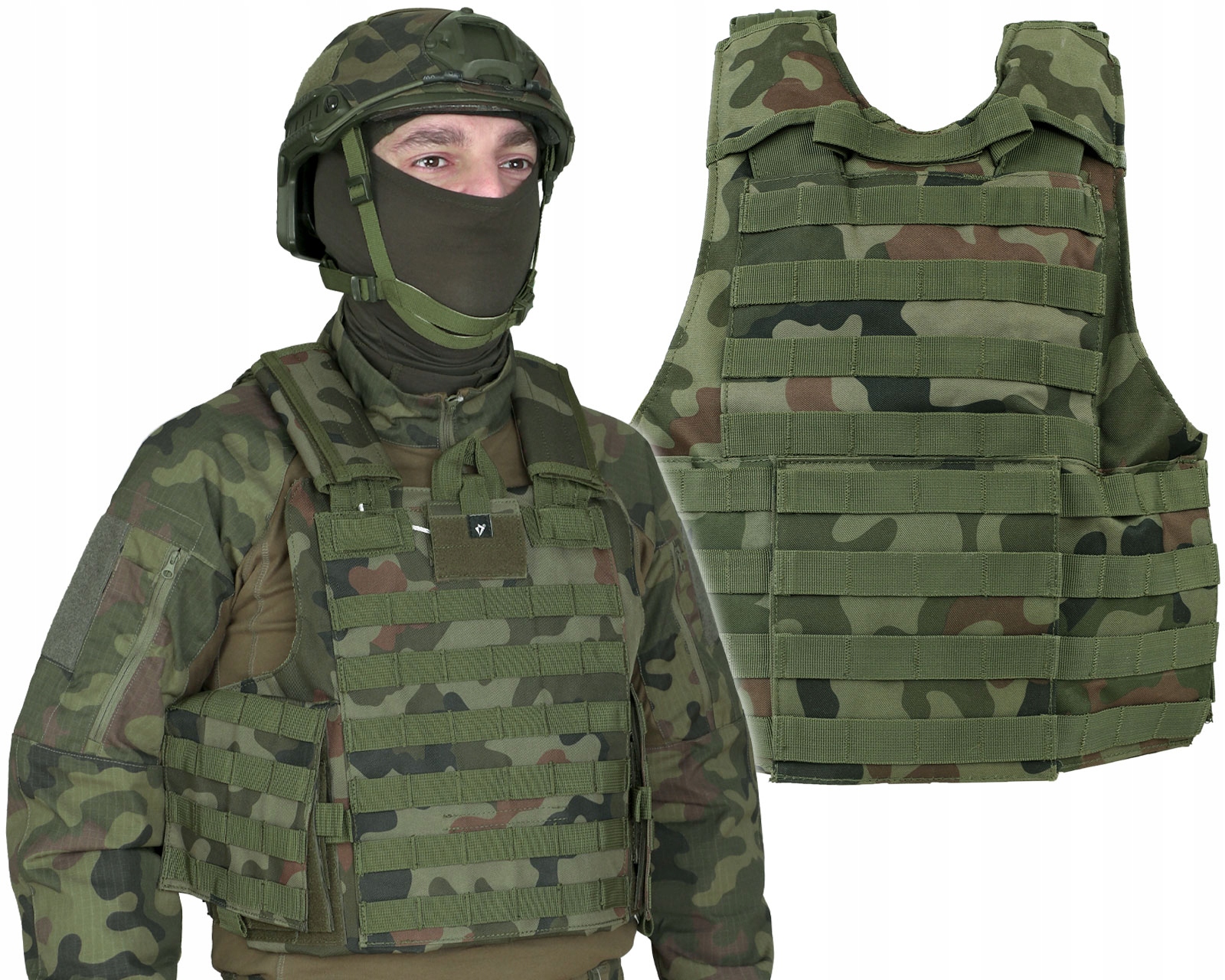 Kamizelka Plate Carrier Rajtar Sapi Mesh 3D Zrzut Qr Dominator WZ.93 Molle