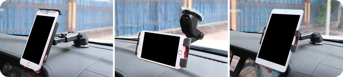 UCHWYT DO AUTA SAMOCHODOWY NA TABLET TELEFON DO SZYBY KOKPIT REGULOWANY Producent Webski