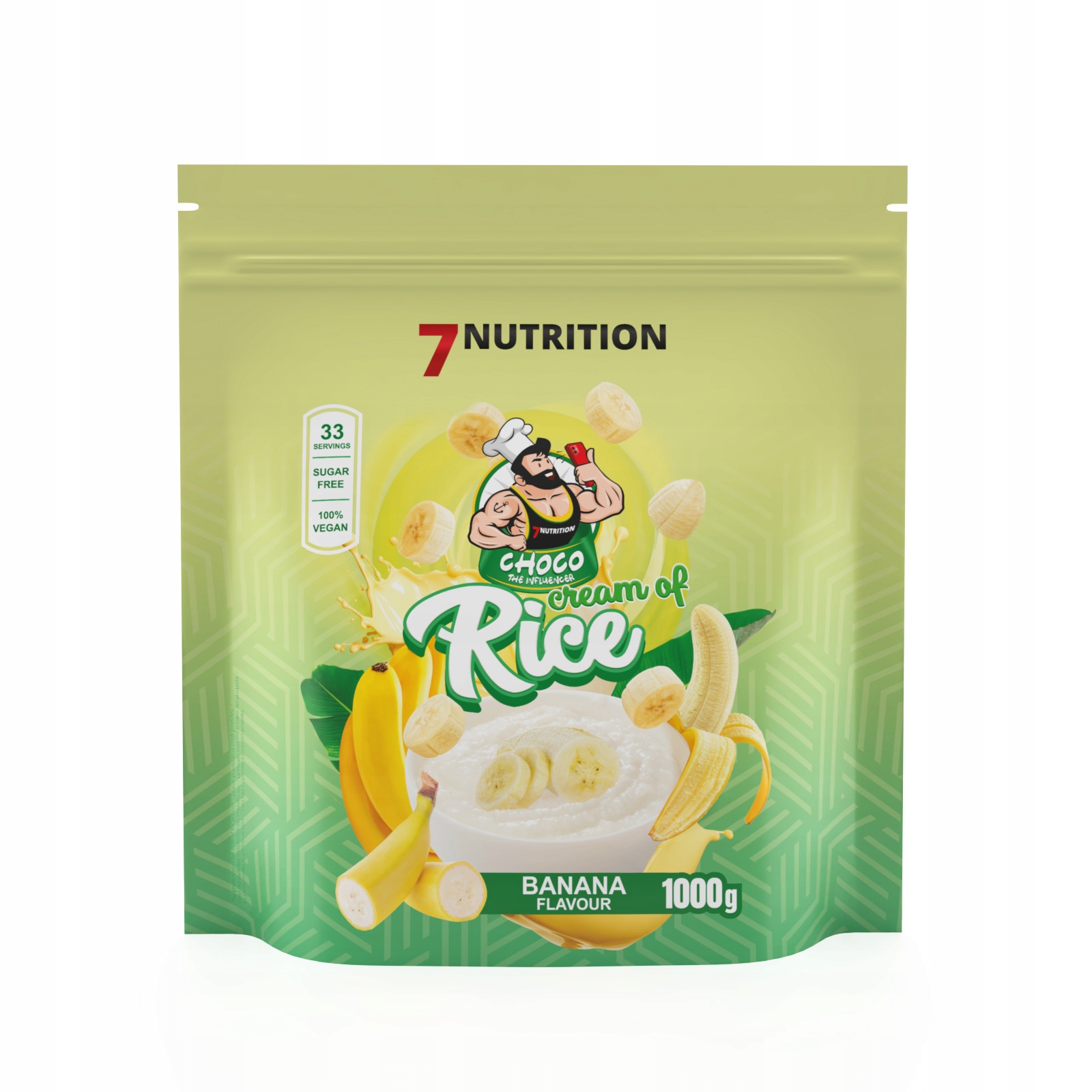 7NUTRITION Rýžový krém 1 kg banánů