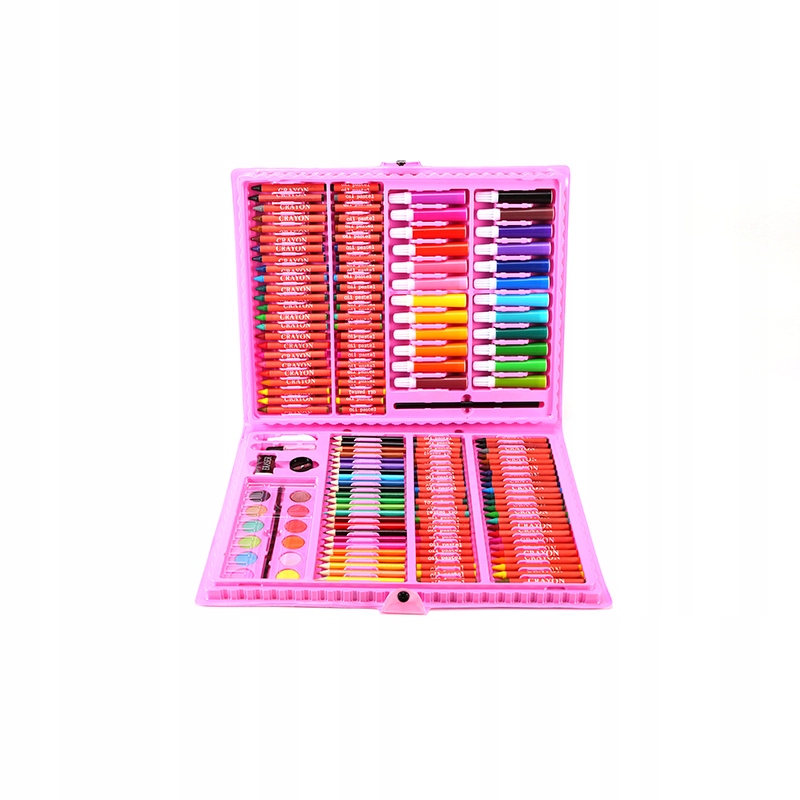 ZESTAW ARTYSTYCZNY DO MALOWANIA 168 ELEMENTÓW DLA DZIECKA + WALIZKA Kod producenta 22093