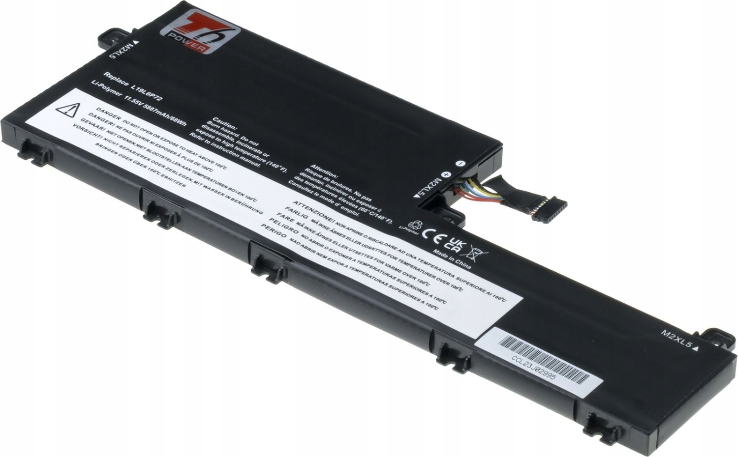 Baterie T6 Power pro Lenovo ThinkPad P15v Gen 3