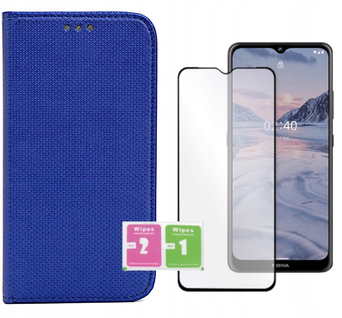 

Etui do Nokia C10 C20 Smart Magnet gra +szkło