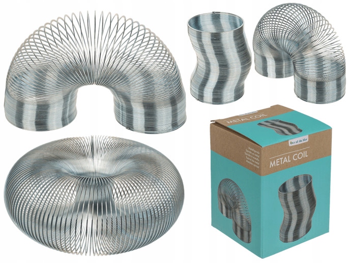 

Sprężyna Metalowa do Zabawy duża wys. 11cm