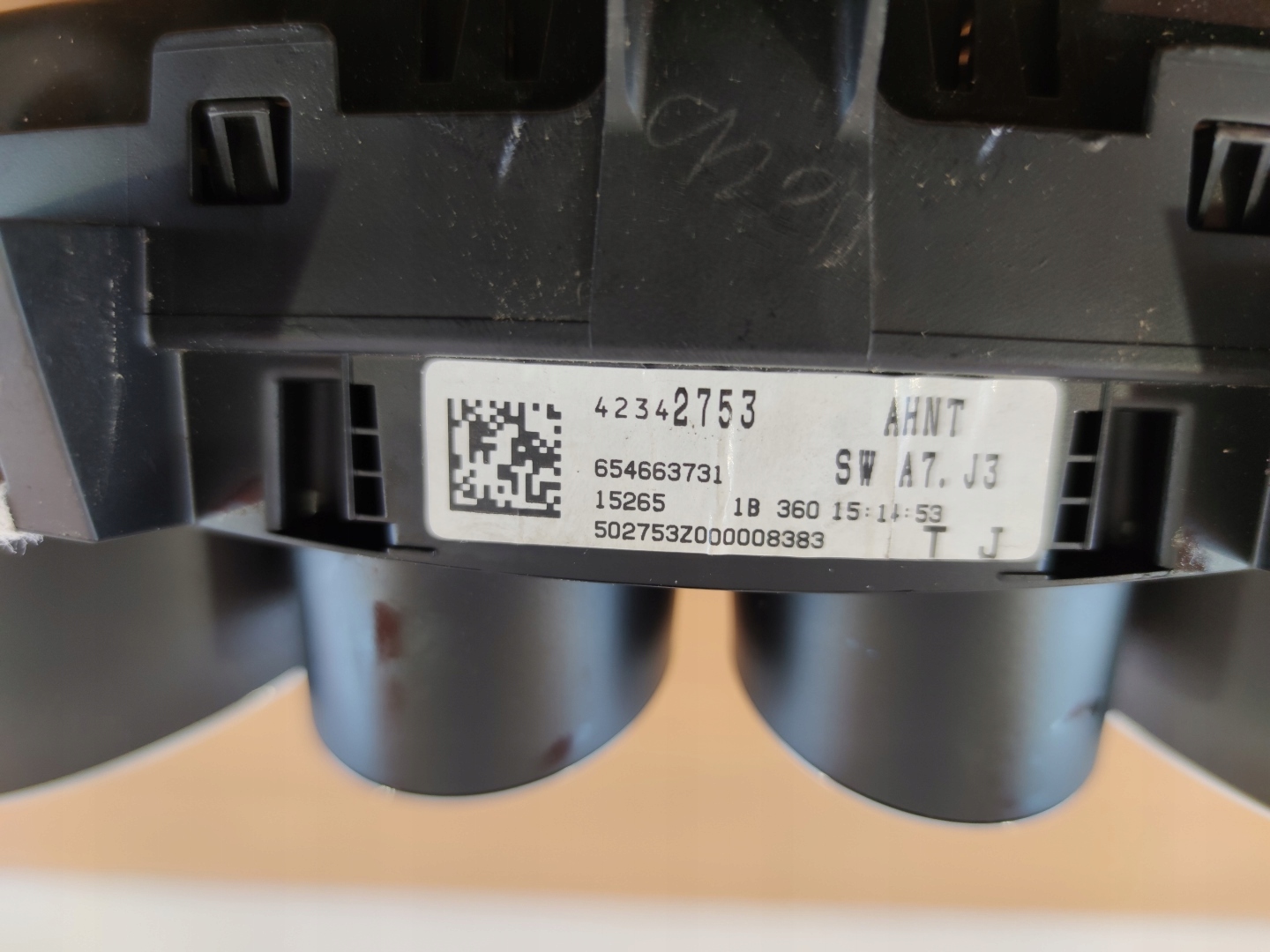 dials clock dials OPEL MOKKA 08-15 ROK DIESEL
