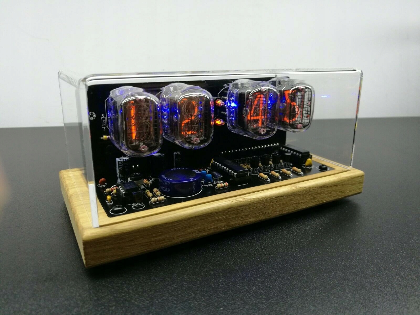 Zegar NIXIE 4x IN-12 Zestaw do montażu KIT Obudowa