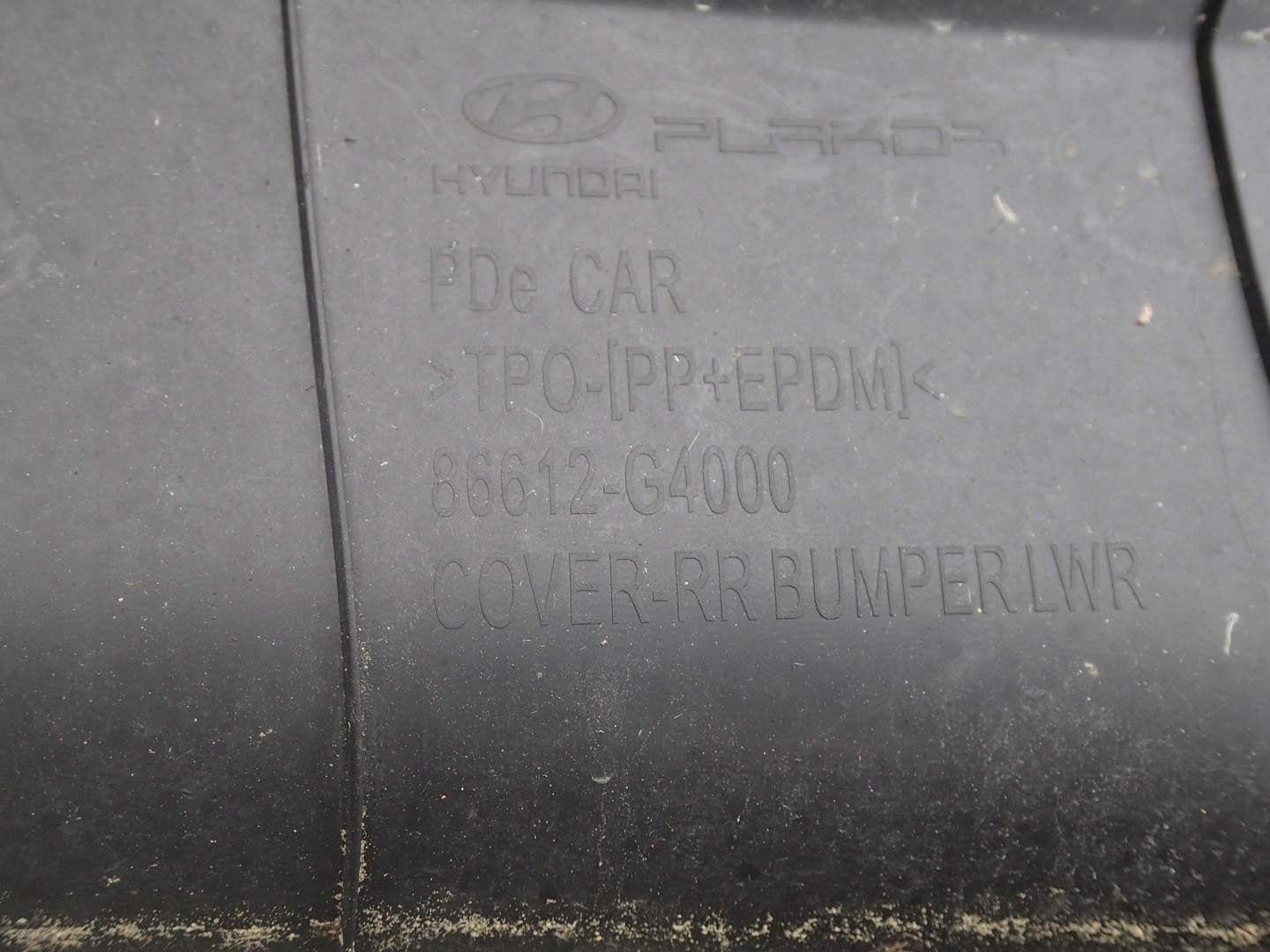 SPOILER accessori posteriore HYUNDAI I30 3 III PDE HB