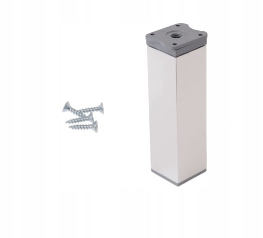 

Noga meblowa nóżka do mebli H-150 mm chrom wkręty