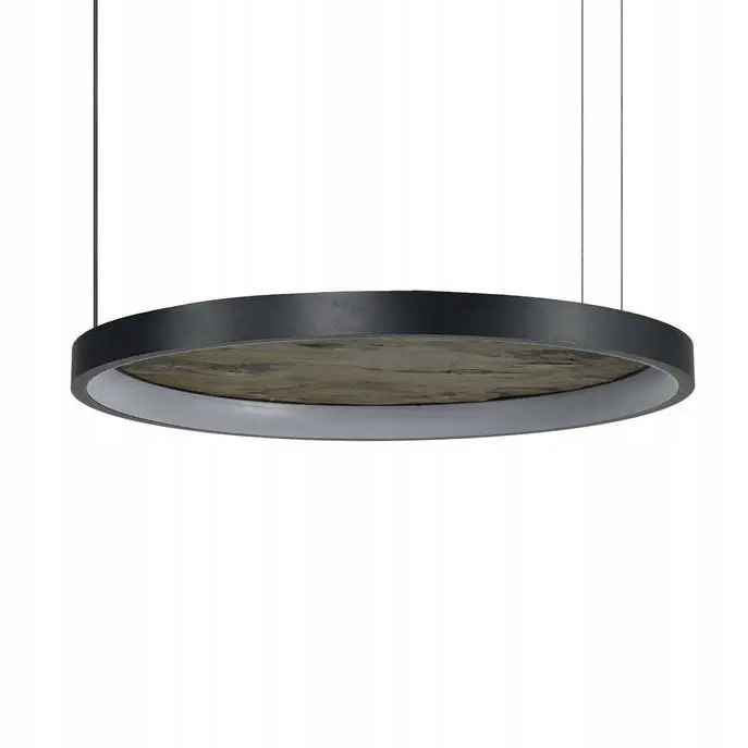 Moderní lampa Ring skandinávská dřevo Krypton Pendant 60 Cct obývací pokoj