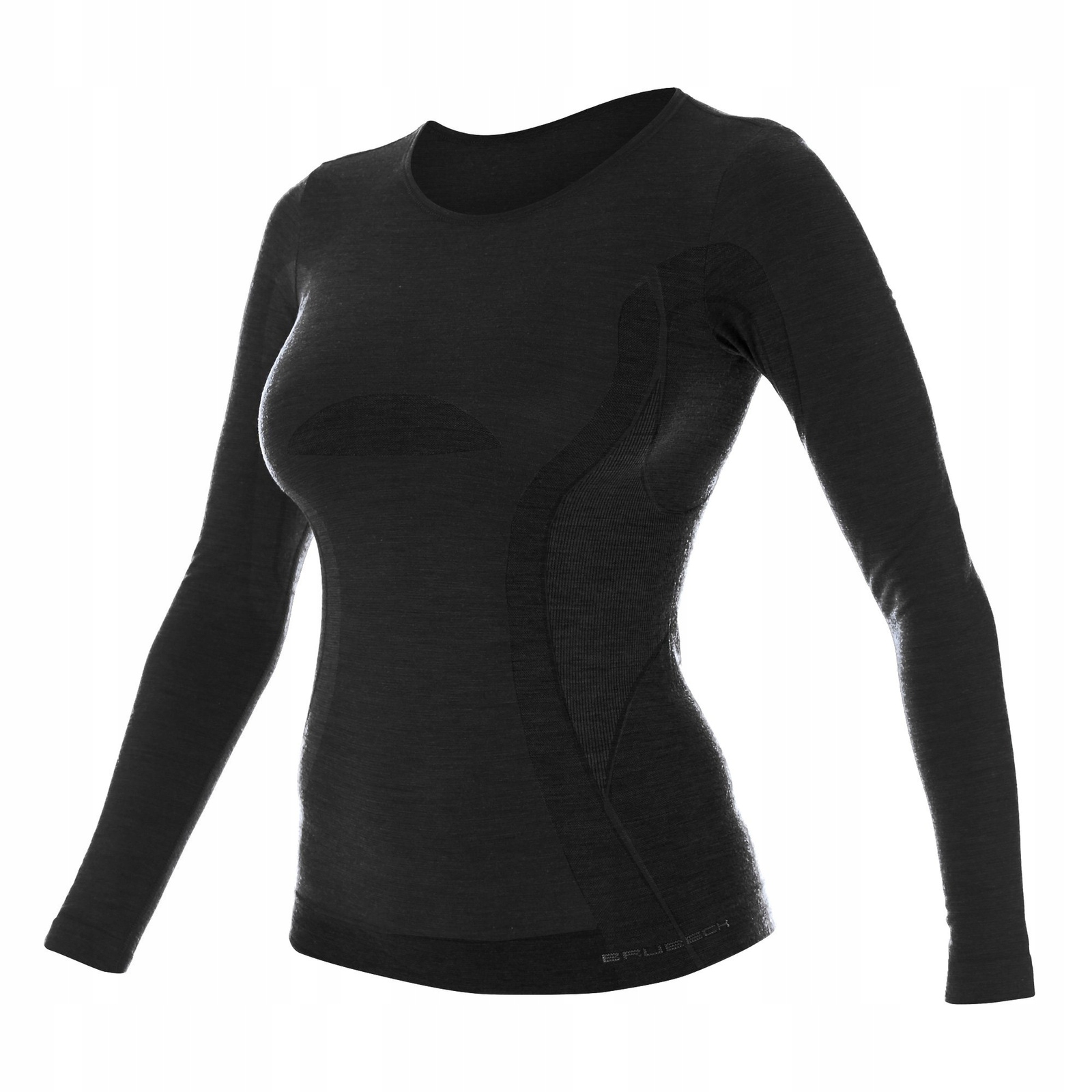 Tričko termoaktivní tričko Brubeck Comfort Wool černé XL