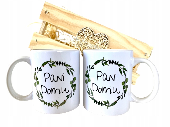 

Kubki Zestaw Kubków Pani Pan Domu Rocznica