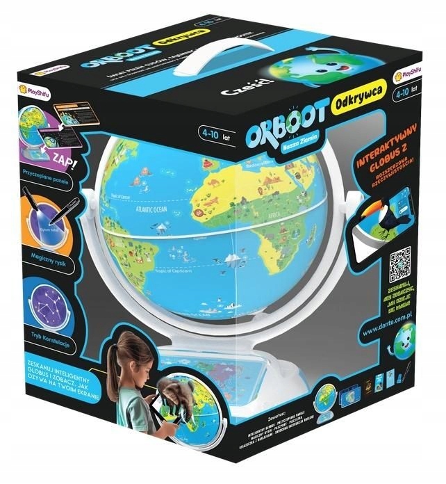 Playshifu. Globus interaktywny. Orboot Explorer. Odkrywca